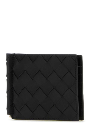 Black leather wallet BOTTEGA VENETA (749404VCPQ4)