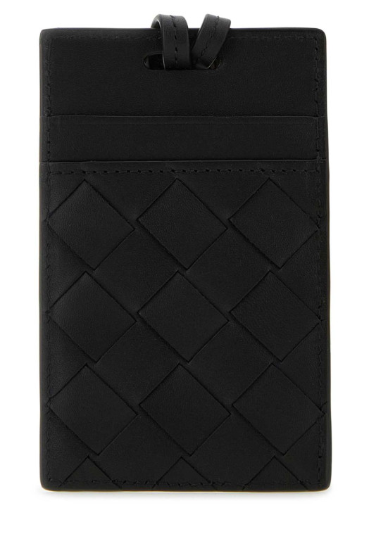 Black leather card holder BOTTEGA VENETA (755574VCPQ1) Black leather card holder BOTTEGA VENETA (755574VCPQ1)