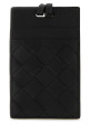 Black leather card holder BOTTEGA VENETA (755574VCPQ1) Black leather card holder BOTTEGA VENETA (755574VCPQ1)