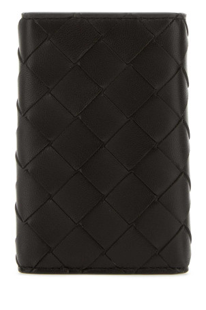 Dark brown nappa leather keyring case BOTTEGA VENETA (755896VCPP2)