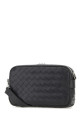 Slate leather crossbody bag BOTTEGA VENETA (755923V2HL1)