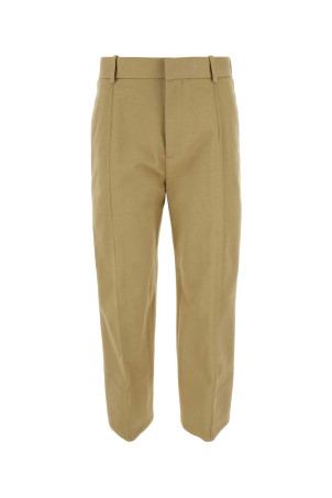 Beige cotton cropped cut pant BOTTEGA VENETA (771735V1YO0) Beige cotton cropped cut pant BOTTEGA VENETA (771735V1YO0)