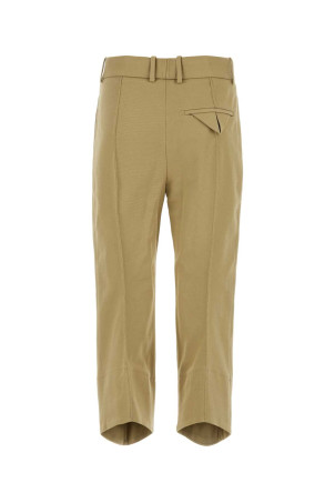 Beige cotton cropped cut pant BOTTEGA VENETA (771735V1YO0) Beige cotton cropped cut pant BOTTEGA VENETA (771735V1YO0)