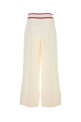 Ivory crepe pant VALENTINO GARAVANI (7B3RB6541CF)