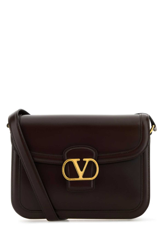 Dark brown leather 9TO5 shoulder bag VALENTINO GARAVANI (7W2B0R15UHF) Dark brown leather 9TO5 shoulder bag VALENTINO GARAVANI (7W2B0R15UHF)