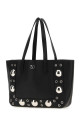Black leather small Nellcôte shopping bag Black VALENTINO GARAVANI (7W2B0R88MJL) Black leather small Nellcôte shopping bag Black VALENTINO GARAVANI (7W2B0R88MJL)