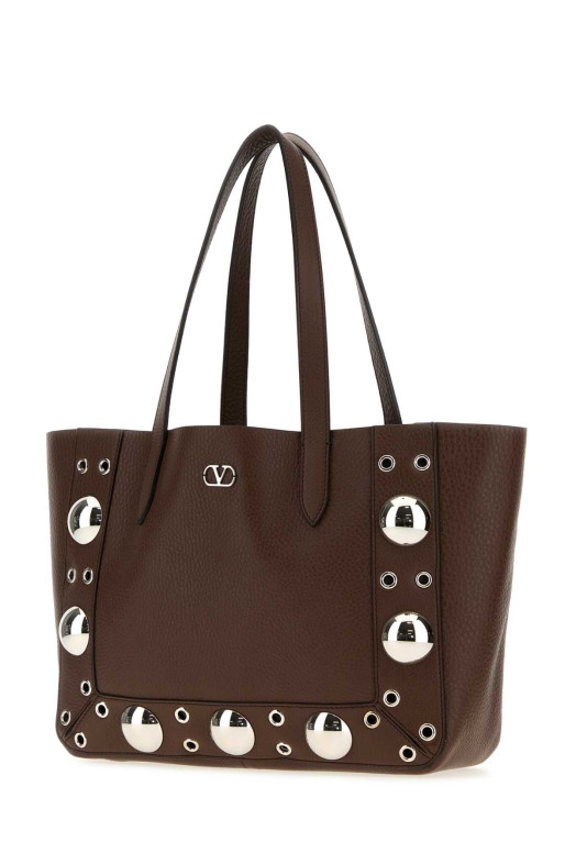 Brown leather small Nellcôte shopping bag VALENTINO GARAVANI (7W2B0R88MJL) Brown leather small Nellcôte shopping bag VALENTINO GARAVANI (7W2B0R88MJL)