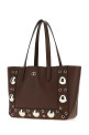 Brown leather small Nellcôte shopping bag VALENTINO GARAVANI (7W2B0R88MJL) Brown leather small Nellcôte shopping bag VALENTINO GARAVANI (7W2B0R88MJL)