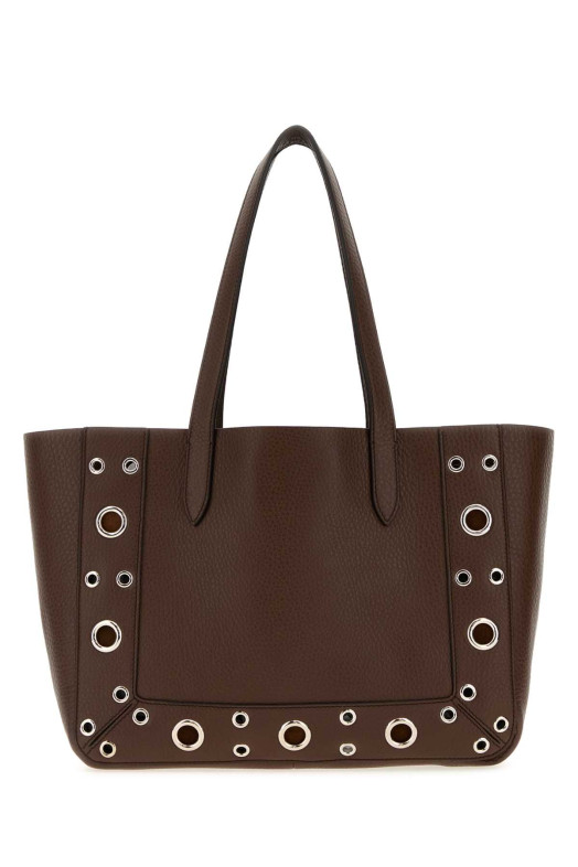 Brown leather small Nellcôte shopping bag VALENTINO GARAVANI (7W2B0R88MJL) Brown leather small Nellcôte shopping bag VALENTINO GARAVANI (7W2B0R88MJL)