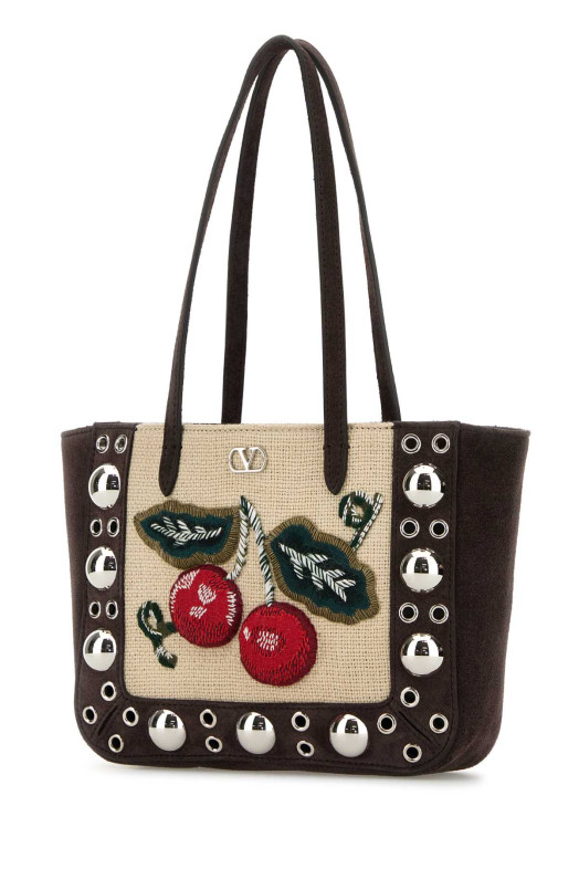 Brown suede mini Nellcôte handbag VALENTINO GARAVANI (7W2B0R89HCB) Brown suede mini Nellcôte handbag VALENTINO GARAVANI (7W2B0R89HCB)