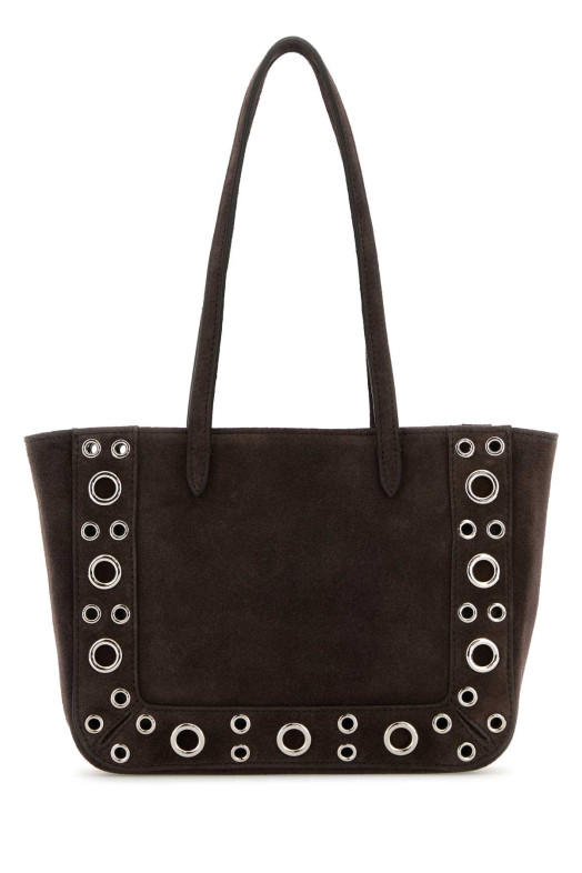 Brown suede mini Nellcôte handbag VALENTINO GARAVANI (7W2B0R89HCB) Brown suede mini Nellcôte handbag VALENTINO GARAVANI (7W2B0R89HCB)