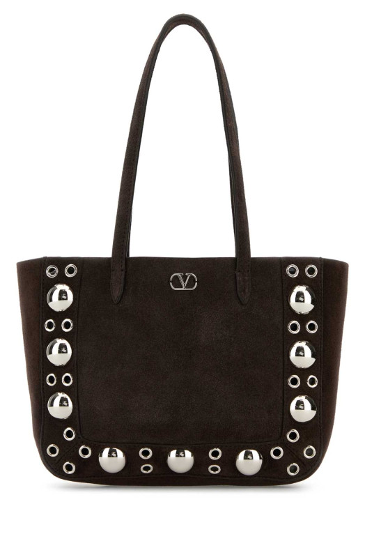 Brown suede Nellcôte shopping bag VALENTINO GARAVANI (7W2B0R89JET) Brown suede Nellcôte shopping bag VALENTINO GARAVANI (7W2B0R89JET)