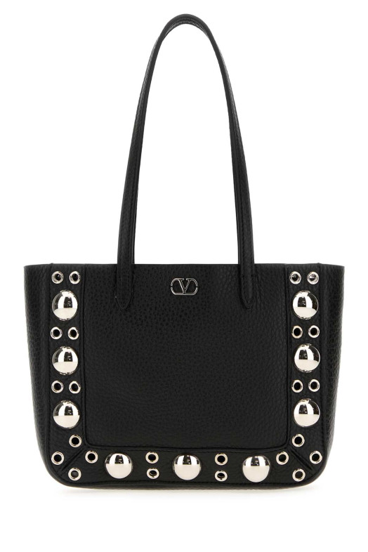 Black leather Nellcôte handbag Black VALENTINO GARAVANI (7W2B0R89MJL) Black leather Nellcôte handbag Black VALENTINO GARAVANI (7W2B0R89MJL)