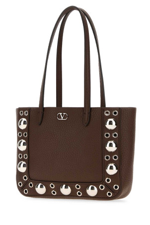 Brown leather Nellcôte handbag VALENTINO GARAVANI (7W2B0R89MJL) Brown leather Nellcôte handbag VALENTINO GARAVANI (7W2B0R89MJL)