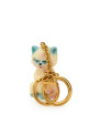 Multicolor metal and nylon Le Chat De La Maison keyring VALENTINO GARAVANI (7W2P0AR1VQY) Multicolor metal and nylon Le Chat De La Maison keyring VALENTINO GARAVANI (7W2P0AR1VQY)