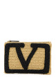 Raffia Viva Superstar clutch VALENTINO GARAVANI (7W2P0AR2NQA) Raffia Viva Superstar clutch VALENTINO GARAVANI (7W2P0AR2NQA)