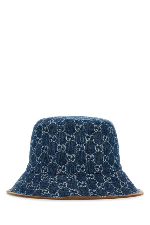 Embroidered denim bucket hat GUCCI (8165433HA7U) Embroidered denim bucket hat GUCCI (8165433HA7U)