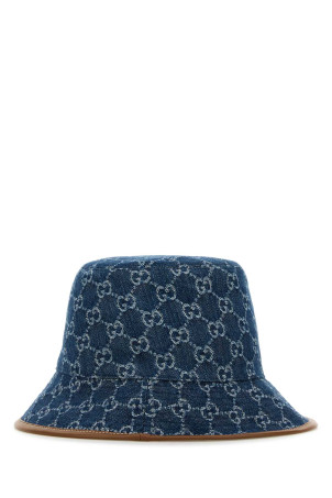 Embroidered denim bucket hat GUCCI (8165433HA7U) Embroidered denim bucket hat GUCCI (8165433HA7U)