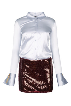 ABITO CAMICIA + MINI GONNA ELISABETTA FRANCHI (AB88257E2) ABITO CAMICIA + MINI GONNA ELISABETTA FRANCHI (AB88257E2)