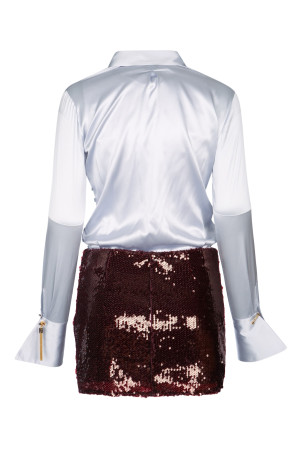 ABITO CAMICIA + MINI GONNA ELISABETTA FRANCHI (AB88257E2) ABITO CAMICIA + MINI GONNA ELISABETTA FRANCHI (AB88257E2)