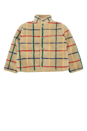 COLOR STRIPES SHEEPSKIN JACKET Beige BOBO CHOSES (B225AC120) COLOR STRIPES SHEEPSKIN JACKET Beige BOBO CHOSES (B225AC120)