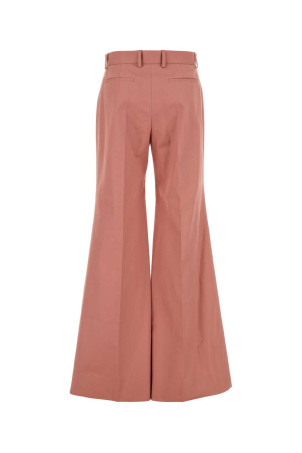 Dark pink cotton palazzo pant CHLOE (CH25APA10040) Dark pink cotton palazzo pant CHLOE (CH25APA10040)