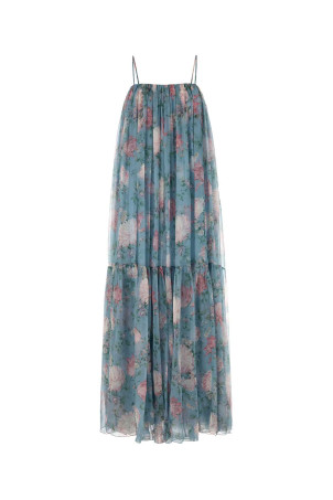 Printed muslin long dress CHLOE (CH25URO55459) Printed muslin long dress CHLOE (CH25URO55459)