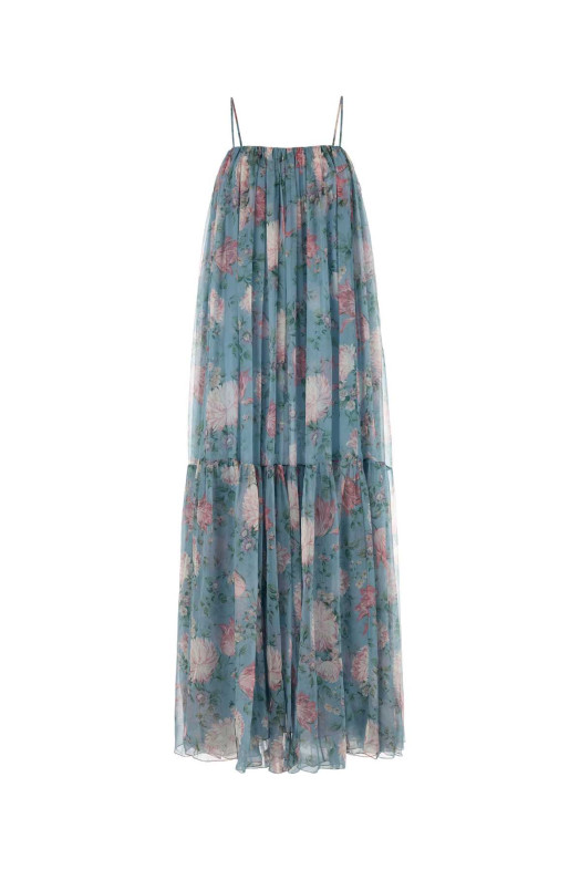 Printed muslin long dress CHLOE (CH25URO55459) Printed muslin long dress CHLOE (CH25URO55459)