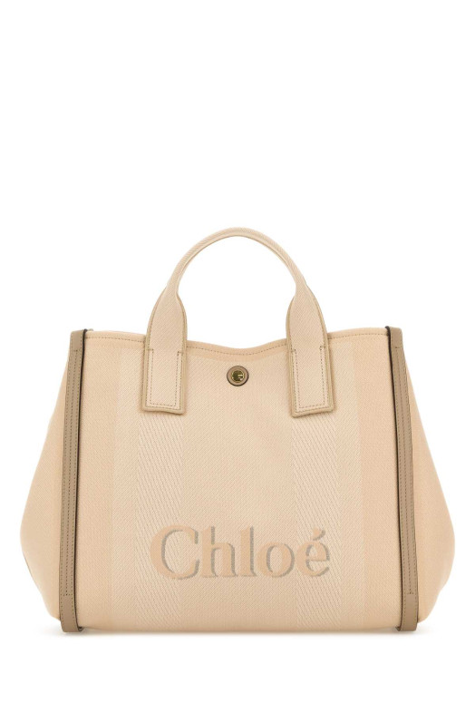 Multicolor canvas Chloé Carry shopping bag CHLOE (CHC25SS910O65) Multicolor canvas Chloé Carry shopping bag CHLOE (CHC25SS910O65)