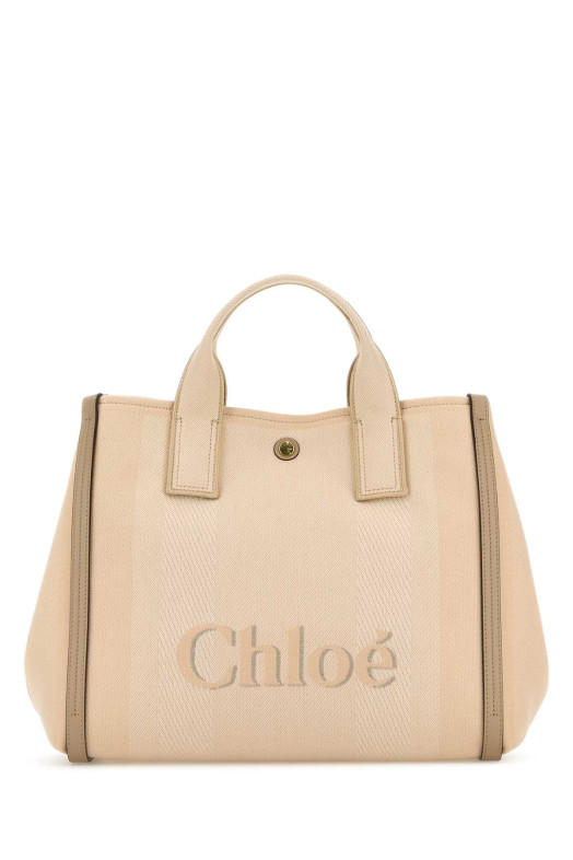 Multicolor canvas Chloé Carry shopping bag CHLOE (CHC25SS910O65) Multicolor canvas Chloé Carry shopping bag CHLOE (CHC25SS910O65)