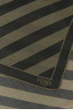 Embroidered wool and linen scarf FENDI (FXS323AUUC) Embroidered wool and linen scarf FENDI (FXS323AUUC)