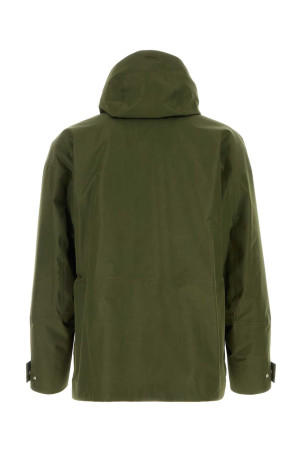 Olive green nylon jacket HERNO LAMINAR (GC00023UL11127) Olive green nylon jacket HERNO LAMINAR (GC00023UL11127)