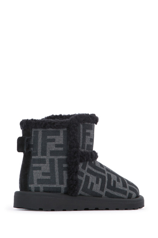 BOOTIE ТКАНЬ ЖАКАРД FF FENDI KIDS (JMR538AJZX) BOOTIE ТКАНЬ ЖАКАРД FF FENDI KIDS (JMR538AJZX)