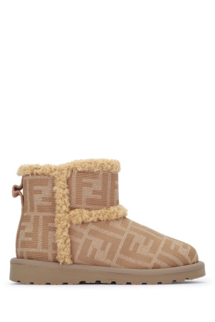 ЧЕРЕВИКИ З ЖАКАРДОВОЇ ТКАНИНИ FF FENDI KIDS (JMR538AJZX) ЧЕРЕВИКИ З ЖАКАРДОВОЇ ТКАНИНИ FF FENDI KIDS (JMR538AJZX)