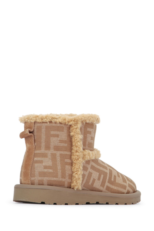 BOOTIE ТКАНЬ ЖАКАРД FF FENDI KIDS (JMR538AJZX) BOOTIE ТКАНЬ ЖАКАРД FF FENDI KIDS (JMR538AJZX)