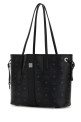 Printed canvas Liz shopping bag Black and white MCM (MWPEALR06) Printed canvas Liz shopping bag Black and white MCM (MWPEALR06)