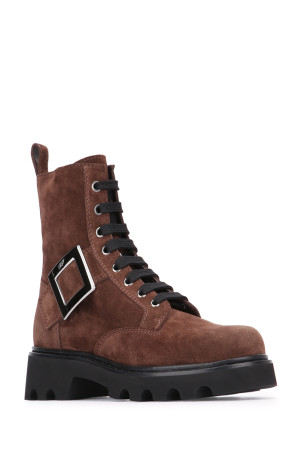 VIV RANGERS LACE-UP BOOTIE 20 ROGER VIVIER (RVW78442760HG0) VIV RANGERS LACE-UP BOOTIE 20 ROGER VIVIER (RVW78442760HG0)