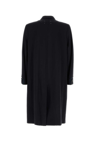 Midnight blue wool coat MAISON MARGIELA (S50AA0160M35514) Midnight blue wool coat MAISON MARGIELA (S50AA0160M35514)