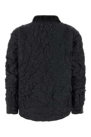 Midnight blue polyester reversibile jacket MAISON MARGIELA (S51DT0024MTN117) Midnight blue polyester reversibile jacket MAISON MARGIELA (S51DT0024MTN117)