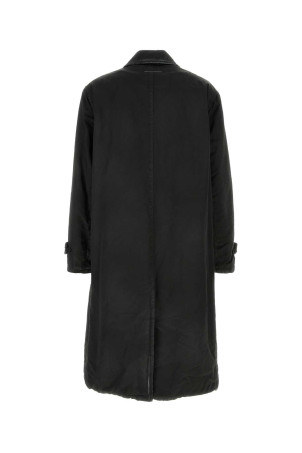Черное пальто из хлопковой смеси MM6 MAISON MARGIELA (SH0AA0015M35452) Черное пальто из хлопковой смеси MM6 MAISON MARGIELA (SH0AA0015M35452)