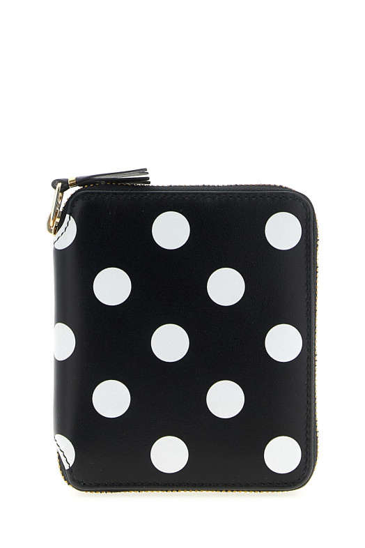 'Polka dots printed' wallet Black-grey 'Polka dots printed' wallet Black-grey