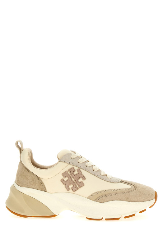 'Good Luck' sneakers Beige