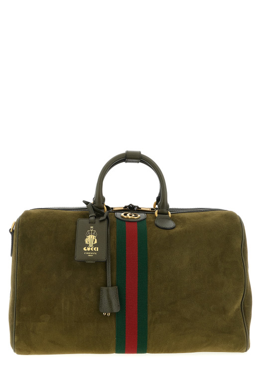 Medium 'Gucci Savoy' Duffel Bag Green Medium 'Gucci Savoy' Duffel Bag Green