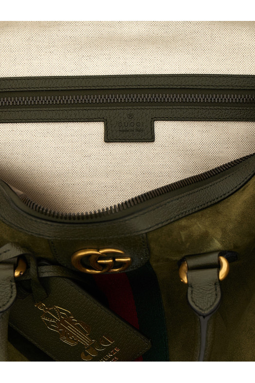 Medium 'Gucci Savoy' Duffel Bag Green Medium 'Gucci Savoy' Duffel Bag Green