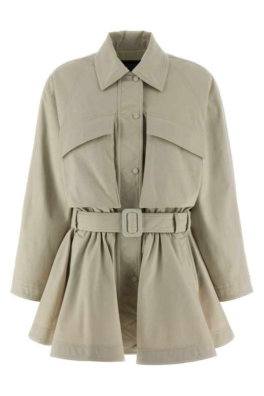 Belted dress Beige Belted dress Beige