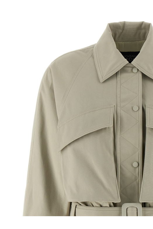 Belted dress Beige Belted dress Beige