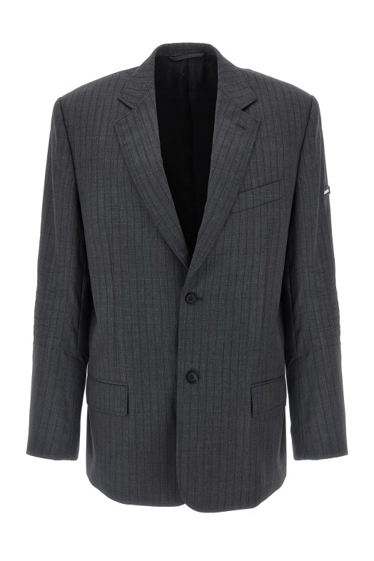 Шерстяной блейзер Серый BALENCIAGA 850763TPT051360