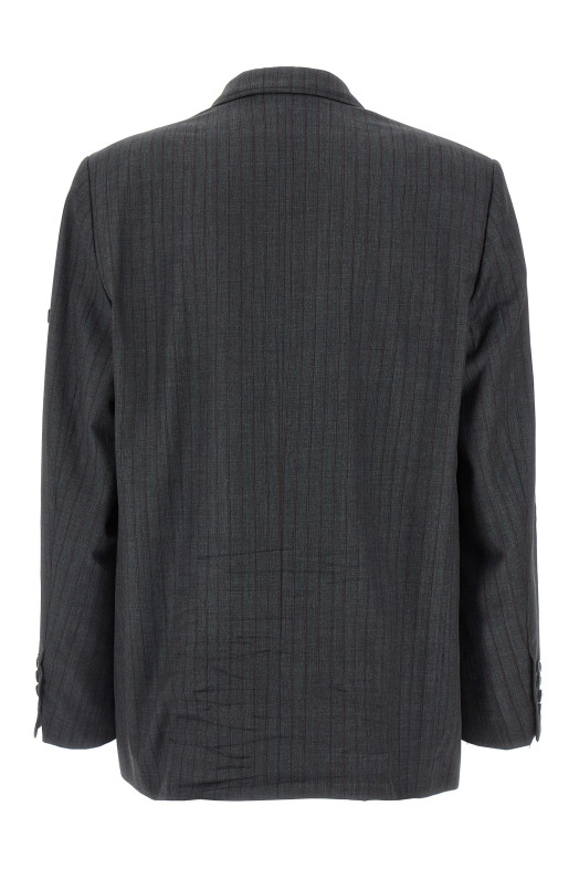 Шерстяной блейзер Серый BALENCIAGA 850763TPT051360