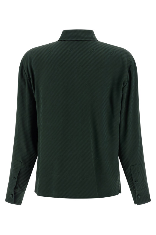 'Incrocio GG' shirt Green