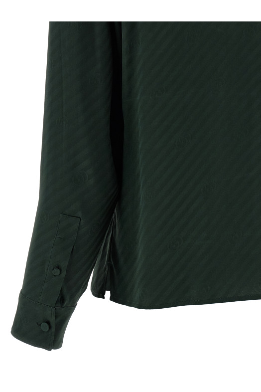'Incrocio GG' shirt Green